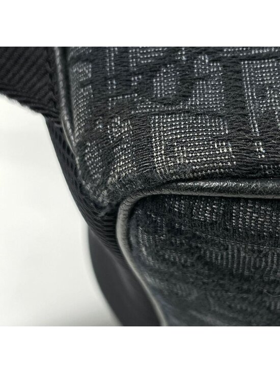 Dior Backpack Oblique Jacquard Trotter Canvas Black main image 4
